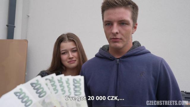 Держи 50 000 крон и смотри как я ебу твою красавицу рачком