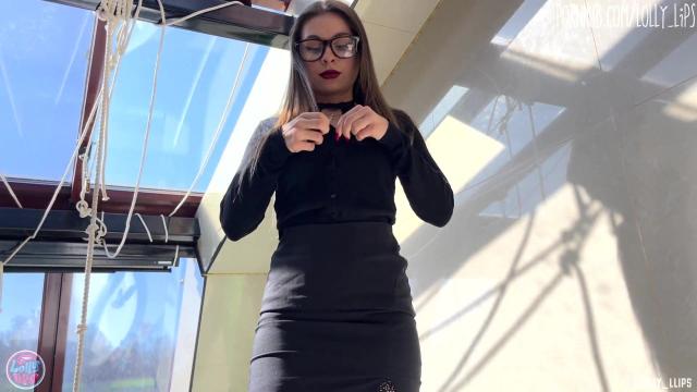 Русская репетиторша мотивирует бездельника к учебе