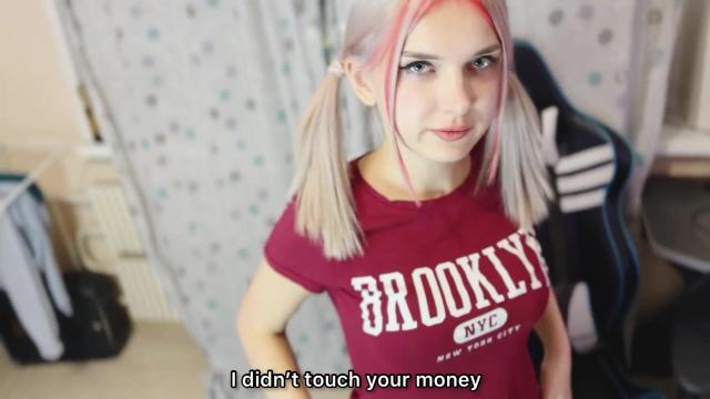 Сестренка ты деньги без спроса взяла Придется пиздой отрабатывать